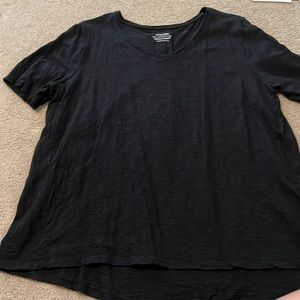 Chicos black ultimate tee xl/size3